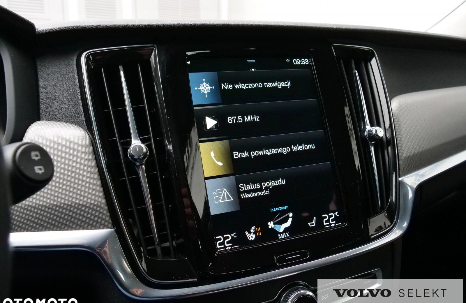 Volvo V90 cena 144900 przebieg: 148150, rok produkcji 2021 z Orzysz małe 631